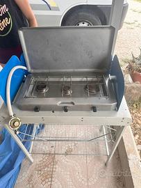 Fornello esterno campeggio