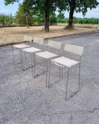 4 sgabelli vintage 