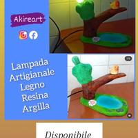 Lampada artigianale da interno per bimbi
