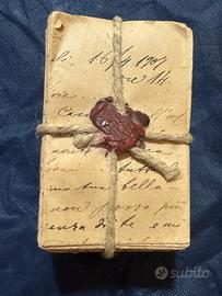 Lettere antiche-Bollo in cera