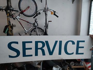 insegna service piaggio malaguti mbk