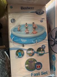 Piscina bestway fast set