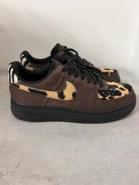 Nike Air Force 1 Baroque Brown zebra