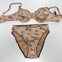 Completo satin stampato