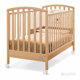 Lettino Pali Ciak con materasso e cassetto