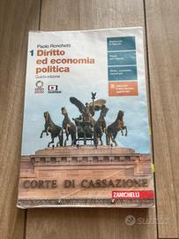 Libro “Diritto ed economia politica 1”