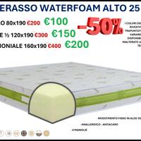 Materasso molle insacchettate - 4 strati Memory