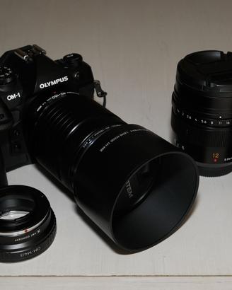 Olympus om system om1 leica 12 mm 40 150 f4
