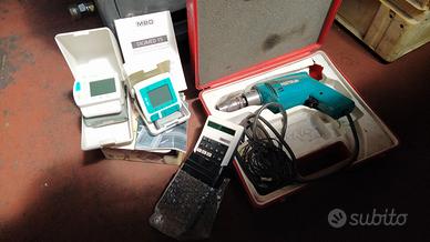 2 prova press.+TRAPANO Metabo + avvitatore12v +...