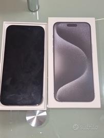 Iphone 15 Pro Max titanio nero