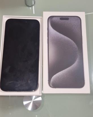 Iphone 15 Pro Max titanio nero