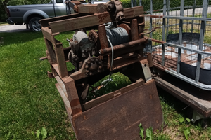 Verricello forestale camion militare