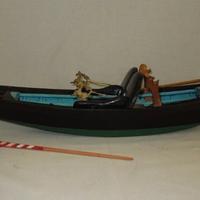 Riproduzione gondola veneziana