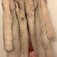 Pelliccia anni 80 visone bianco