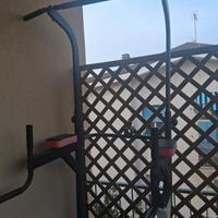 fitness multifunzione rack