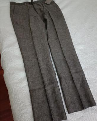 Pantaloni uomo lino H&M