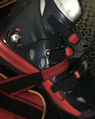 PATTINI ROLLER CON CUSTODIA CASCO E PARACOLPI