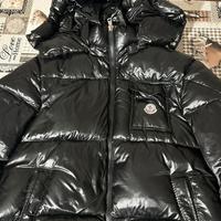 Moncler Maya Nero Lucido Tg 2 Nuovo Originale