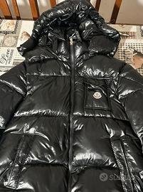 Moncler Maya Nero Lucido Tg 2 Nuovo Originale