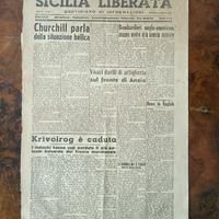 Sicilia Liberata 1944 seconda guerra mondiale 
