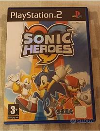 SONIC HEROES PLAYSTATION 2 SONY PAL ITALIANO PS2