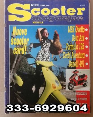RIVISTA SCOOTER MAGAZINE n. 29 APRILE 1997
