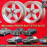 2 pz cerchi Mercedes Penta 9x17 ET12 5x112