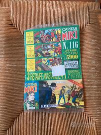 Fumetto capitan miki N.116+3 1c.miki 2 puma l’apac