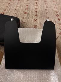 Notebook arm mount tray