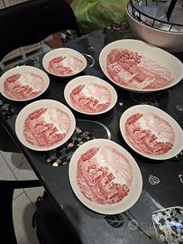 Set dessert vintage johnson bros 