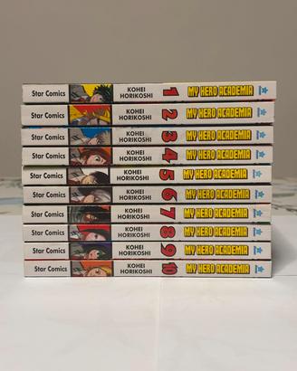 My Hero Academia-Vol.1 a Vol.10