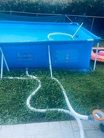 Piscina fuoriterra + motore+ accessori