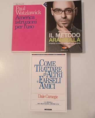 Lotto 3 libri: Carnegie, Aranzulla, Watzlawick