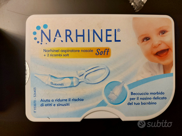 Narhinel aspiratore nasale più ricambi soft