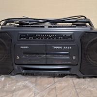 stereo con doppia cassetta philips