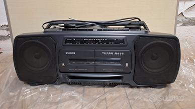stereo con doppia cassetta philips