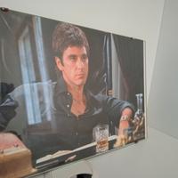 Quadro Scarface 25x45 centimetri 