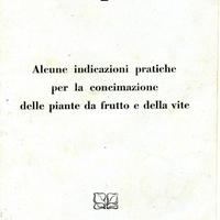 Indicazioni pratiche per la concimazione