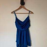 tutina blu elettrico