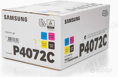 SAMSUNG CLT-P4072C MULTIPACK ORIGINALE BK/C/M/Y