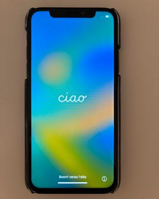 Iphone X con cover