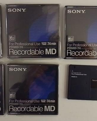 SONY PRMD-74 Dischi registrabil