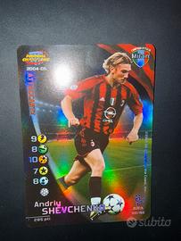 Carte football Champions milan