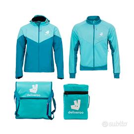 Kit Deliveroo Rider NUOVO Imballato - Taglia M