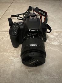 Canon EOS250d +18-55+ borsa a tracolla+batterie