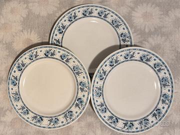 Set 3 piatti porcellana vintage Provence en Fleur