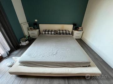 Letto Flou modello Vulcano