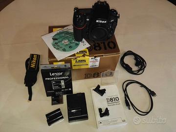 Nikon D810 Nital Reflex Digitale Full Frame body