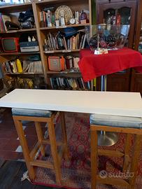 Scaffalature legno bianco