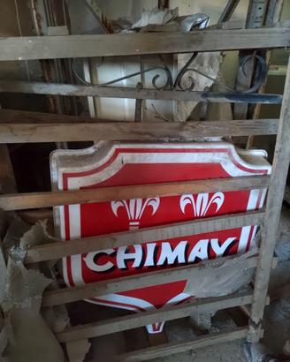 Insegna birra Chimay Vintage